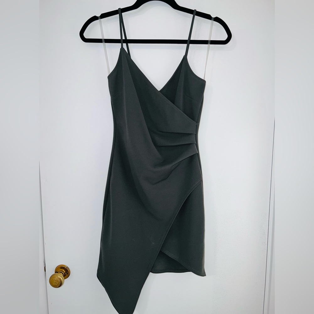 NWT olive green dress